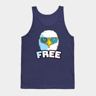 Free || Bald Eagle Head Tank Top